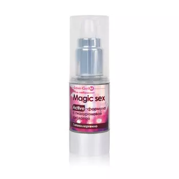 Гель-смазка LOVEGEL Magic Sex, с гиалуроновой кислотой, гипоаллергенный 20 мл
