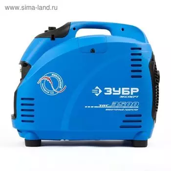 Генератор "ЗУБР" ЗИГ-3500, бензиновый, инверторный, 3/3.5 кВт, 220/12 В, 5.7 л