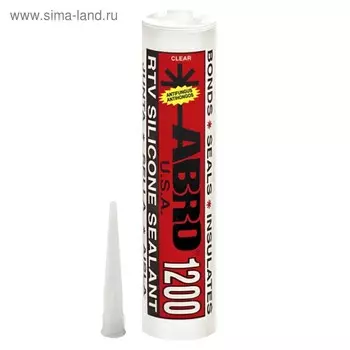 Герметик силиконовый 1200, чёрный, 310 мл SS-1200-BLK