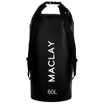 Гермомешок maclay, 60 л, чёрный