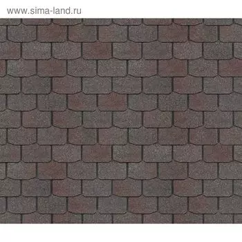Гибкая черепица Дёке Цюрих, изюм 3,1 м.кв