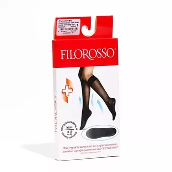 Гольфы компрессионные Filorosso Punctura (Массаж.след) 50 den,1 класс, цвет бежевый, размер 1