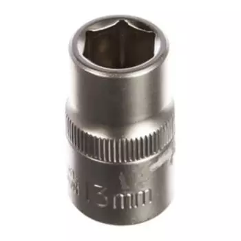 Головка торцевая АВТОДЕЛО 39166, квадрат, CrV, 1/2", 13х38 мм
