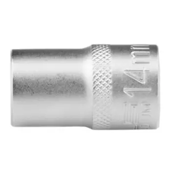 Головка торцевая Stels 13659, под квадрат, 1/2", 14 мм, двенадцатигранная, хромированная