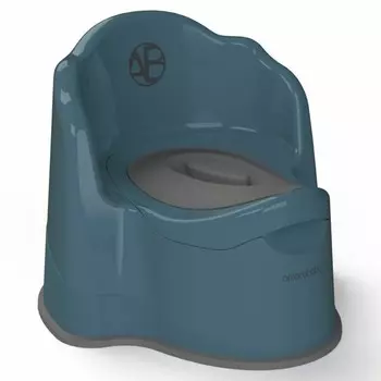 Горшок детский AmaroBaby Ergonomic, с крышкой, цвет бирюзовый