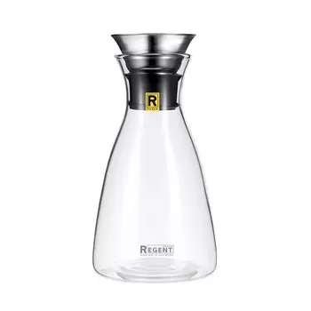 Графин Regent inox Franco, с фильтр-пробкой, 1.6 л