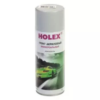 Грунт акриловый HOLEX, с цинком, аэрозоль 520 мл
