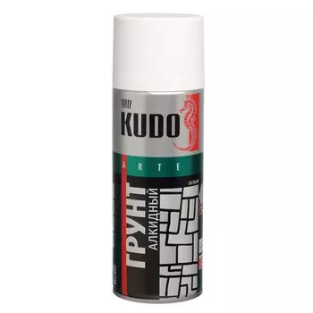 Грунтовка KUDO, KU-2004, Белый, 520мл