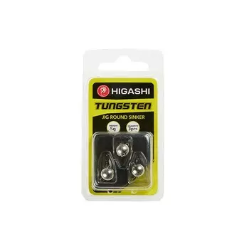 Грузила HIGASHI Jig Tungsten Sinker R Chrome, 7 г, 2 шт., набор, 03291_2592