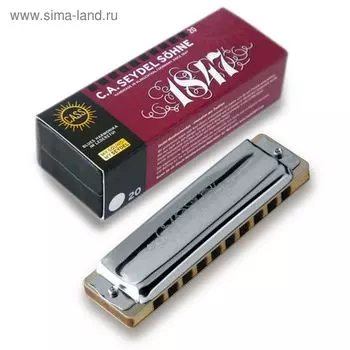 Губная гармошка Seydel Sohne 16201BB 1847 Classic Bb