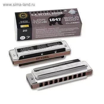 Губная гармошка Seydel Sohne 16201LA 1847 Classic Low LA