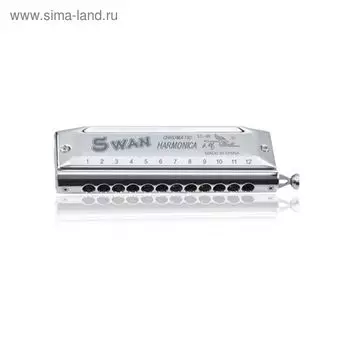 Губная гармошка Swan SW1248 C-major хроматическая