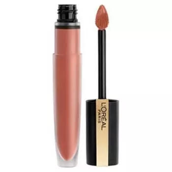 Губная помада-тинт L'Oreal Rouge Signature Matte, тон № 110 «Я вдохновляю», коричневый