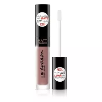 Губная помада жидкая Eveline Matt Magic Lip Cream, тон 15 biege sensation/беж, 4,5 мл