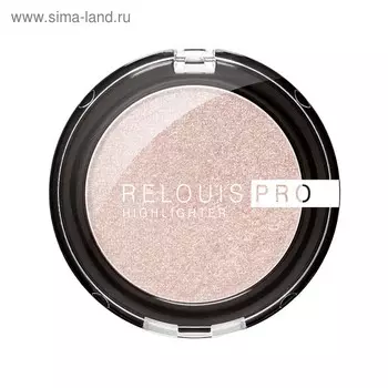 Хайлайтер компактный Relouis PRO Highlighter, тон №01 Pearl жемчужный