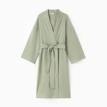 Халат домашний женский KAFTAN Basic размер 40-42, зеленый