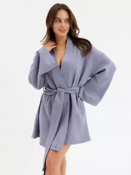 Халат домашний женский KAFTAN Basic размер 40-42, серый