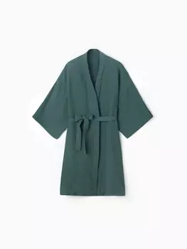Халат домашний женский KAFTAN Basic размер 40-42, зеленый