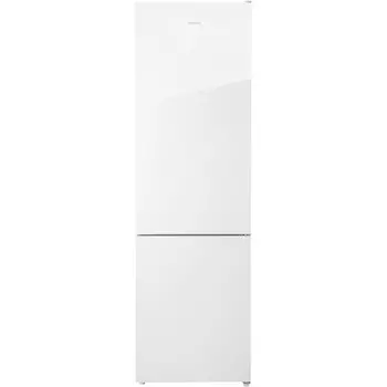 Холодильник HIBERG RFC-400DX NFGW inverter, двухкамерный, класс А++, 380 л, белый