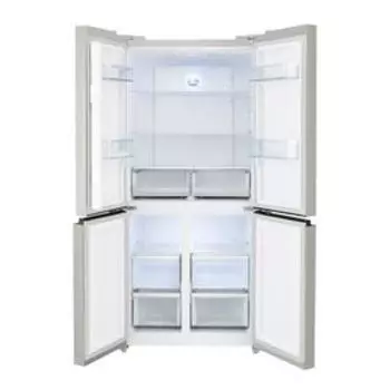 Холодильник HIBERG RFQ-490DX NFH, Side-by-side, класс А+, 490 л, инверторный, цвет шампань