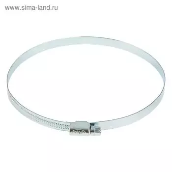 Хомут червячный MGF, диаметр 120-140 мм, ширина ленты 9 мм, оцинкованный