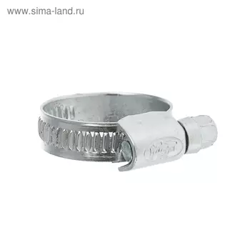 Хомут червячный MGF, диаметр 16-25 мм, ширина ленты 9 мм, оцинкованный