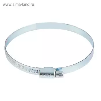 Хомут червячный MGF, диаметр 80-100 мм, ширина ленты 9 мм, оцинкованный