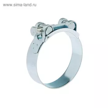 Хомут силовой MGF, диаметр 80-85 мм, оцинкованный