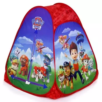 Игровая палатка «Щенячий патруль», в сумке 81x91x81 см