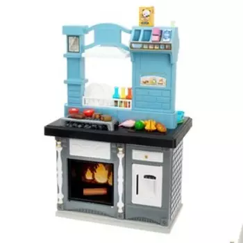 Игровой модуль кухня «Классик», двухсторонняя, со световыми и звуковыми эффектами, бежит вода из крана, уценка