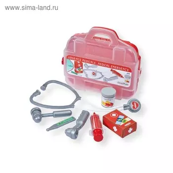 Игровой набор доктора, в чемоданчике, 7 предметов