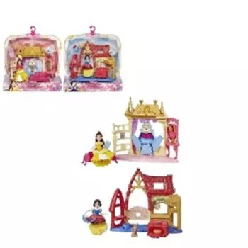 Игровой набор HASBRO DISNEY PRINCESS, маленькая кукла и обстановка из мультика в ассортименте 9352