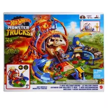 Игровой набор «Монстр трак. Вулкан арена» Hot Wheels, уценка