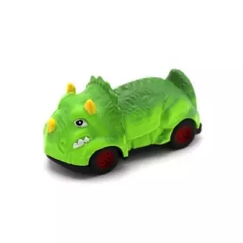 Набор игровой Speedy Dinos «Скоростные динозавры», с двумя фрикционными машинками, цвет оранжевый и зелёный