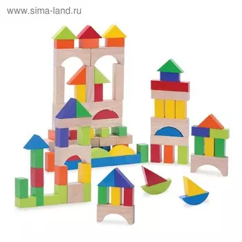Игровой набор Wonderworld «Цветные кубики», 100 шт