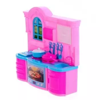 Игровой набор «Кухня для куклы», цвета МИКС