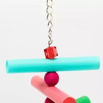Игрушка для птиц «Ступеньки», микс