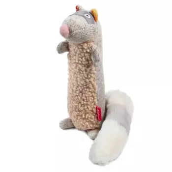 Игрушка для собак Енот с пищалкой 17см, серия PLUSH FRIENDZ