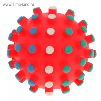 Игрушка "Мяч-мина" средняя, 8 см, микс