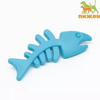 Игрушка жевательная «Планктон», TPR, 12.5 см, голубая