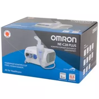 Ингалятор OMRON С28 Plus (NE-C28P-RU), компрессорный, 0.09 мл/мин, 2 - 7 мл