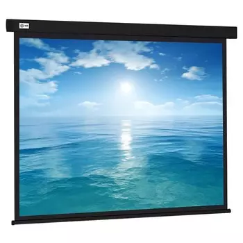 Экран Cactus 104.6x186см CS-PSW-104X186-BK, 16:9, настенно-потолочный, рулонный, черный