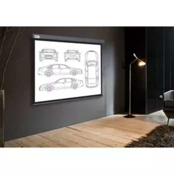 Экран Cactus 168x299см CS-PSW-168X299-SG, 16:9, настенно-потолочный, рулонный, серый