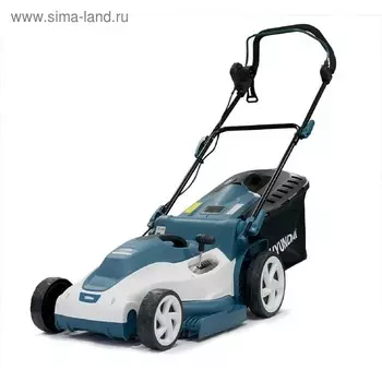 Электрическая газонокосилка Hyundai LE 4210, 1.8 кВт, 220 В,3400 об/мин, 42х70 см, 6 режимов