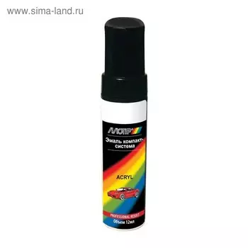 Эмаль MOTiP акриловая, KIA 3D ярко серебристая МЕ, 12 мл
