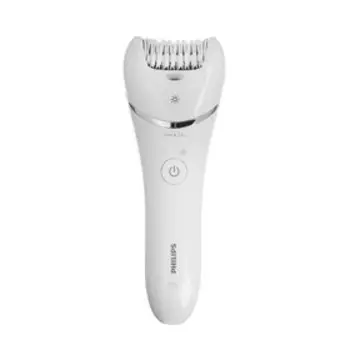Эпилятор Philips BRE700/00, 32 пинцета, 2 скорости, 3 насадки, белый
