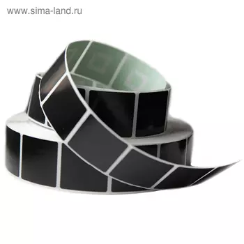 Этикетка радиочастотная, деактивируемая, 40*40 мм, цвет чёрный