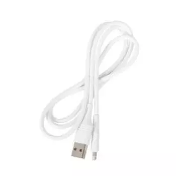 Кабель Borofone BX43, Lightning - USB, 2.4 А, 1 м, PVC оплётка, белый