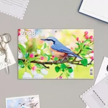 Календарь квартальный, трио "Природа - 6" 2023 год