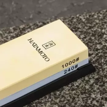 Камень точильный Hatamoto, водный, комбинированный 240/1000